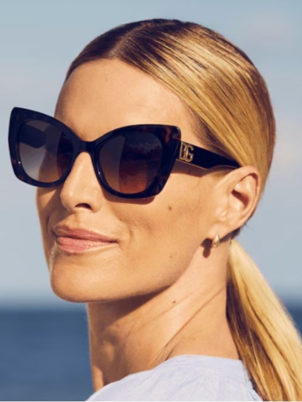 Designer Black Sunglasses - Black